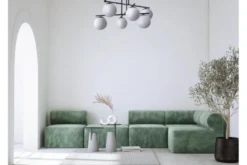 LAMPADA DA SOFFITTO MODERNA LEDO W6 NERO