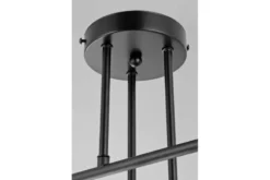 LAMPADA DA SOFFITTO MODERNA LEDO W6 NERO