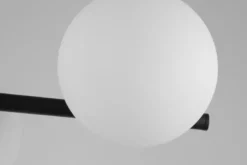 LAMPADA DA SOFFITTO MODERNA LEDO W3 NERO
