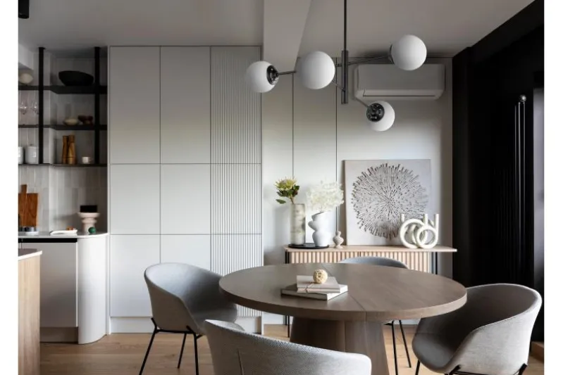 LAMPADA DA SOFFITTO MODERNA NERA FINO PRO W4