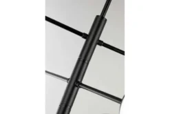 LAMPADA DA SOFFITTO MODERNA NERA FINO PRO W6