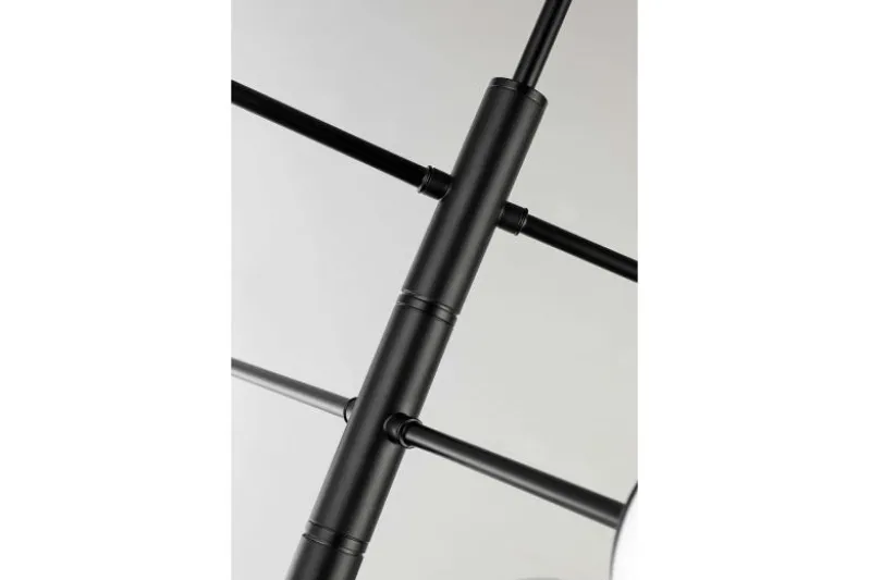 LAMPADA DA SOFFITTO MODERNA NERA FINO PRO W6