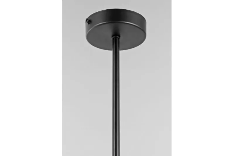 LAMPADA DA SOFFITTO MODERNA NERA FINO W3