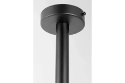 LAMPADA DA SOFFITTO MODERNA NERA FINO W2