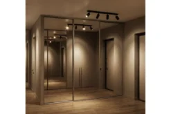 LAMPADA DA SOFFITTO MODERNA NERA NEO W4