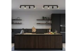 LAMPADA DA SOFFITTO MODERNA NERA NEO W4