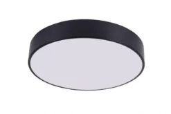 LAMPADA DA SOFFITTO MODERNA NERA ORBO D50