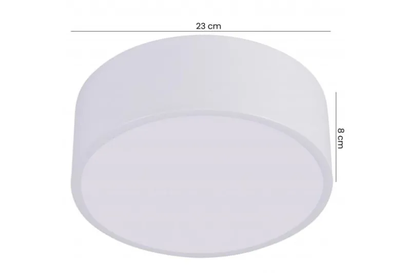 LAMPADA DA SOFFITTO MODERNA NERA ORBO D23