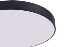 LAMPADA DA SOFFITTO MODERNA NERA ORBO D78