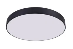 LAMPADA DA SOFFITTO MODERNA NERA ORBO D78