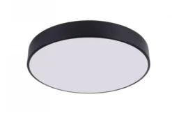 LAMPADA DA SOFFITTO MODERNA NERA ORBO D60
