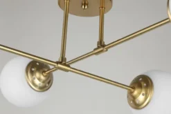 LAMPADA DA SOFFITTO MODERNA OTTONE FINO W4