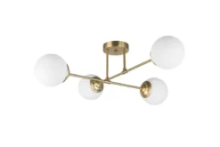 LAMPADA DA SOFFITTO MODERNA OTTONE FINO W4
