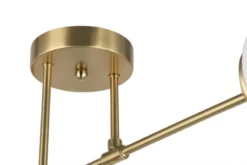 LAMPADA DA SOFFITTO MODERNA OTTONE FINO W4