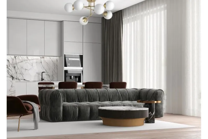 LAMPADA DA SOFFITTO MODERNA OTTONE FINO W6