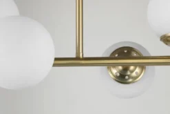 LAMPADA DA SOFFITTO MODERNA OTTONE FINO W8