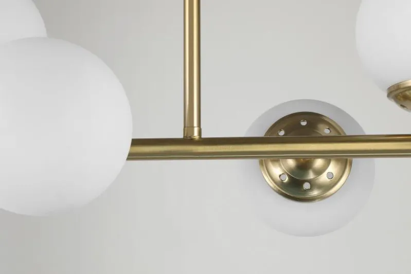 LAMPADA DA SOFFITTO MODERNA OTTONE FINO W8