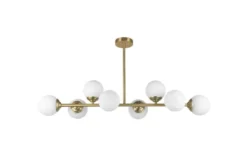 LAMPADA DA SOFFITTO MODERNA OTTONE FINO W8