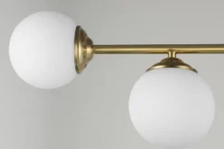LAMPADA DA SOFFITTO MODERNA OTTONE FINO W3