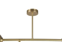 LAMPADA DA SOFFITTO MODERNA OTTONE FINO W3