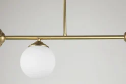 LAMPADA DA SOFFITTO MODERNA OTTONE FINO W3