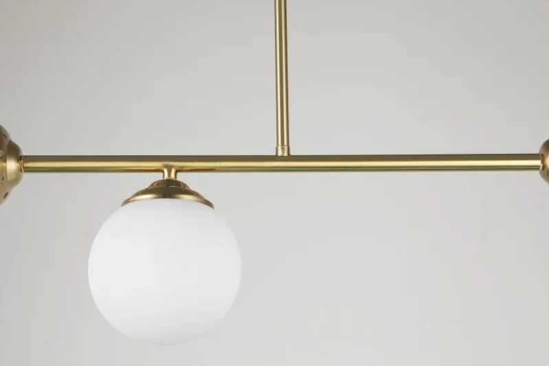 LAMPADA DA SOFFITTO MODERNA OTTONE FINO W3