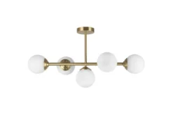 LAMPADA DA SOFFITTO MODERNA OTTONE FINO W5