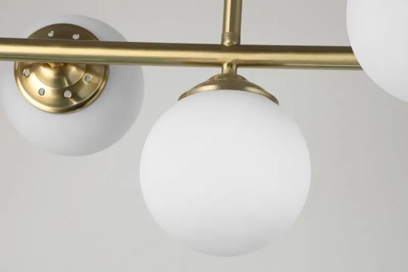 LAMPADA DA SOFFITTO MODERNA OTTONE FINO W5