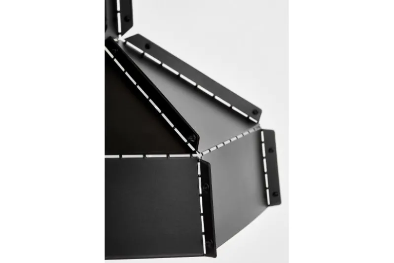 LAMPADA DA SOFFITTO NERA DONA W1