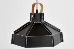 LAMPADA DA SOFFITTO NERA DONA W1