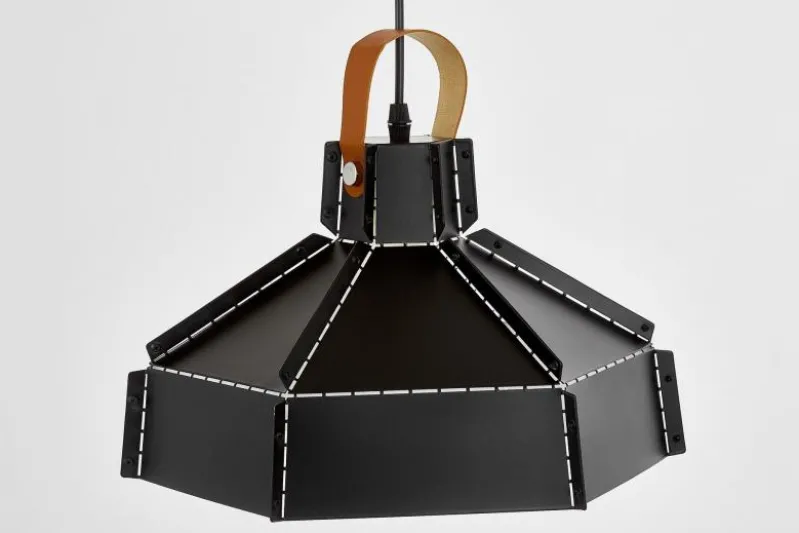 LAMPADA DA SOFFITTO NERA DONA W1