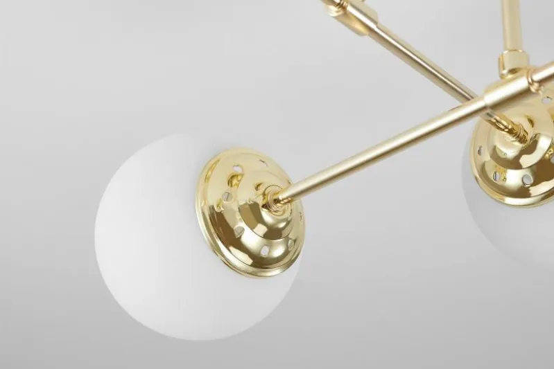 Lampada da soffitto oro a sfera FINO W4