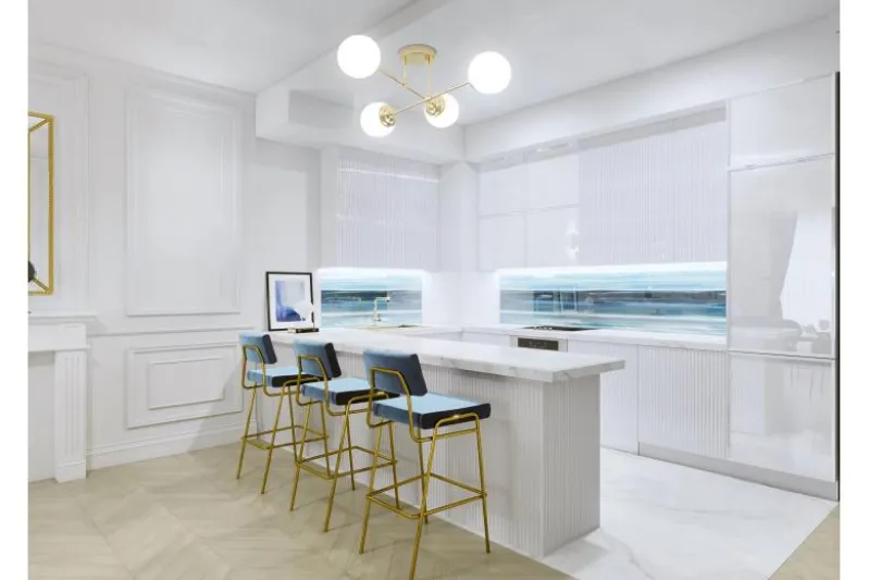 Lampada da soffitto oro a sfera FINO W4