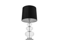 Lampada da tavolo comodino BRISTON Nero