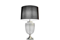Lampada da tavolo comodino OLIMPIA Nero