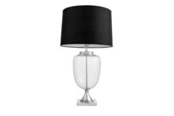 Lampada da tavolo comodino OLIMPIA Nero