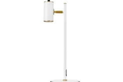 LAMPADA DA TAVOLO MIRA BIANCA E OTTONE
