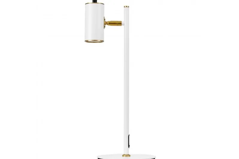 LAMPADA DA TAVOLO MIRA BIANCA E OTTONE