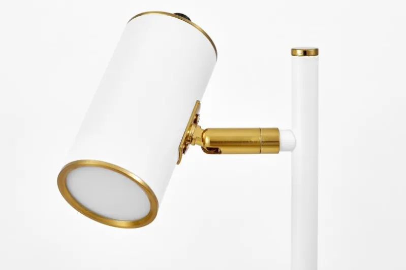 LAMPADA DA TAVOLO MIRA BIANCA E OTTONE