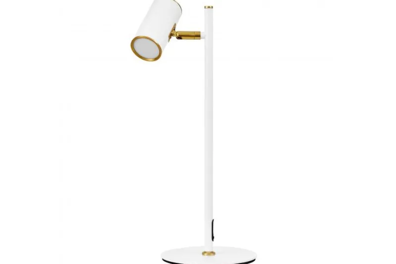 LAMPADA DA TAVOLO MIRA BIANCA E OTTONE