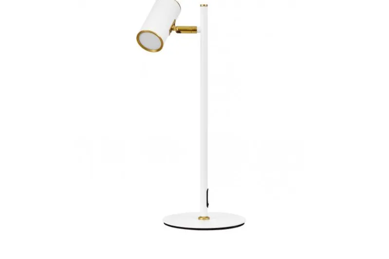 LAMPADA DA TAVOLO MIRA BIANCA E OTTONE