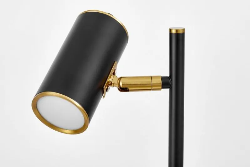 LAMPADA DA TAVOLO MIRA NERO-OTTONE