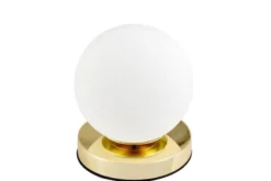 LAMPADA DA TAVOLO MODERNA CLASSICA ORO FREDICA W1
