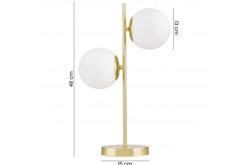 LAMPADA DA TAVOLO MODERNA CLASSICA ORO TESO W2