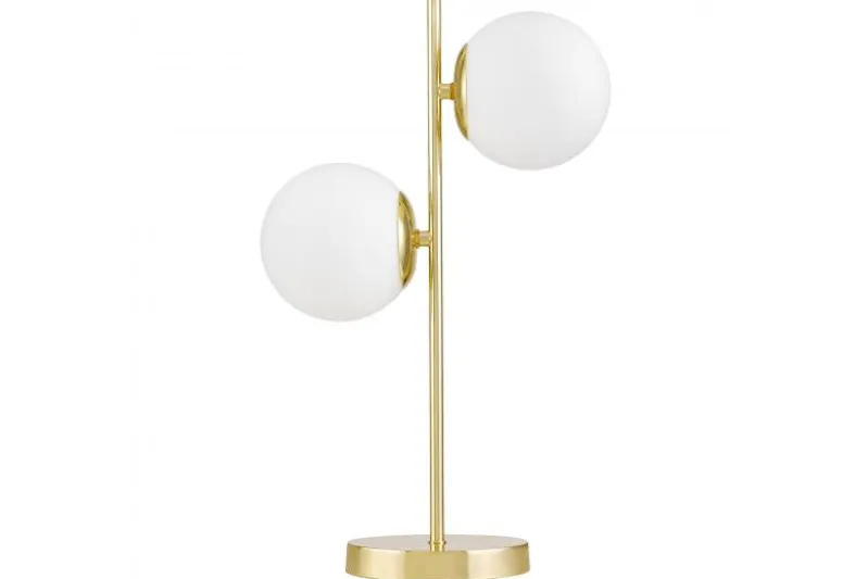 LAMPADA DA TAVOLO MODERNA CLASSICA ORO TESO W2