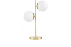 LAMPADA DA TAVOLO MODERNA CLASSICA ORO TESO W2