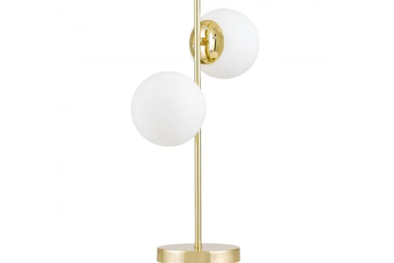 LAMPADA DA TAVOLO MODERNA CLASSICA ORO TESO W2