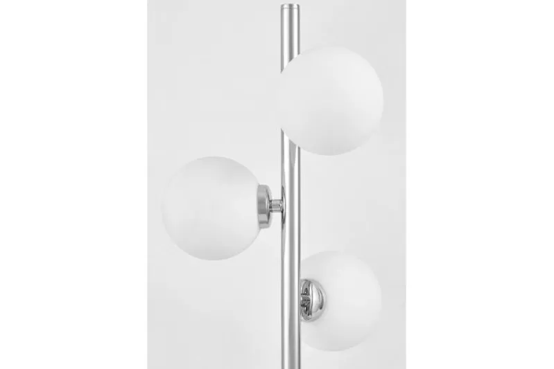 LAMPADA DA TAVOLO MODERNA CROMATA MARSIADA W3