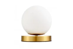 LAMPADA DA TAVOLO MODERNA IN OTTONE FREDICA W1