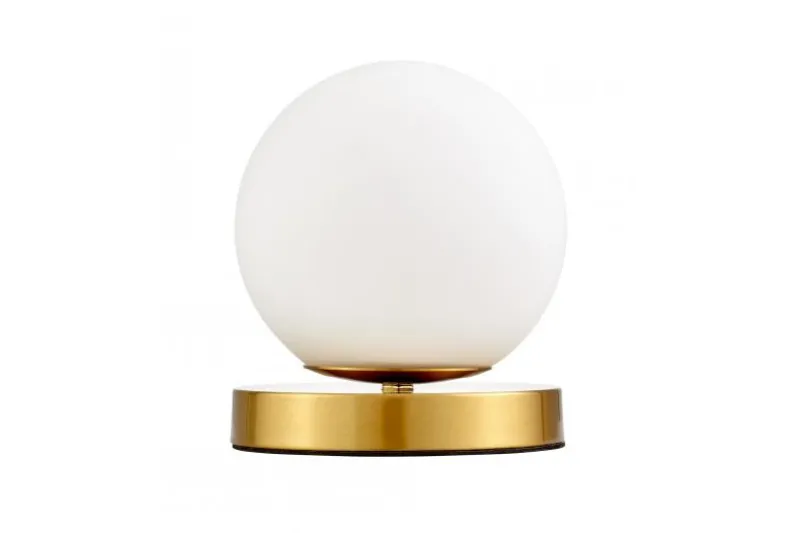 LAMPADA DA TAVOLO MODERNA IN OTTONE FREDICA W1